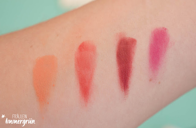 Ilia Lipsticks und Ilia Lipstick Crayons