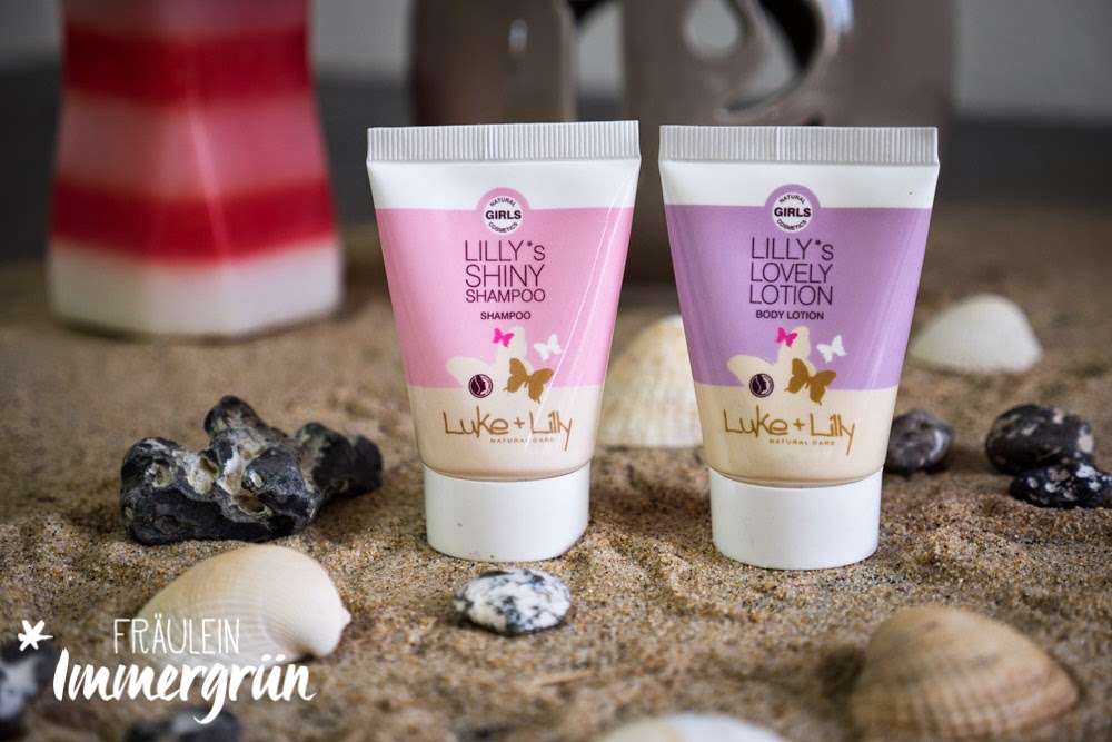 Luke + Lilly Shiny Shampoo, Lovely Lotion