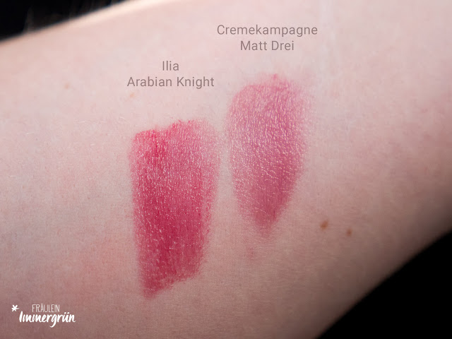 Lippenstift Cremekampagne Matt Drei