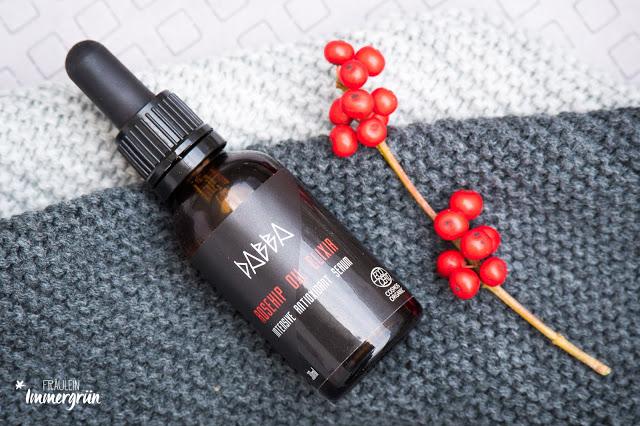 Vegane und reizfreie Naturkosmetik aus Lettland: Dabba Cosmetics Rosehip Oil Elixir – Intensive Antioxidant Serum