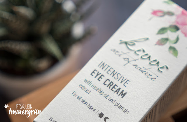 Kivvi Intensive Eye Cream with Rosehop Oil and Plantain Extract