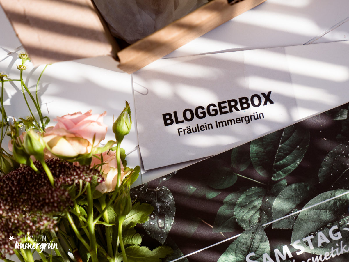 Naturkosmetik Box Bloggerbox Fräulein Immergrün bei Diesen Samstag