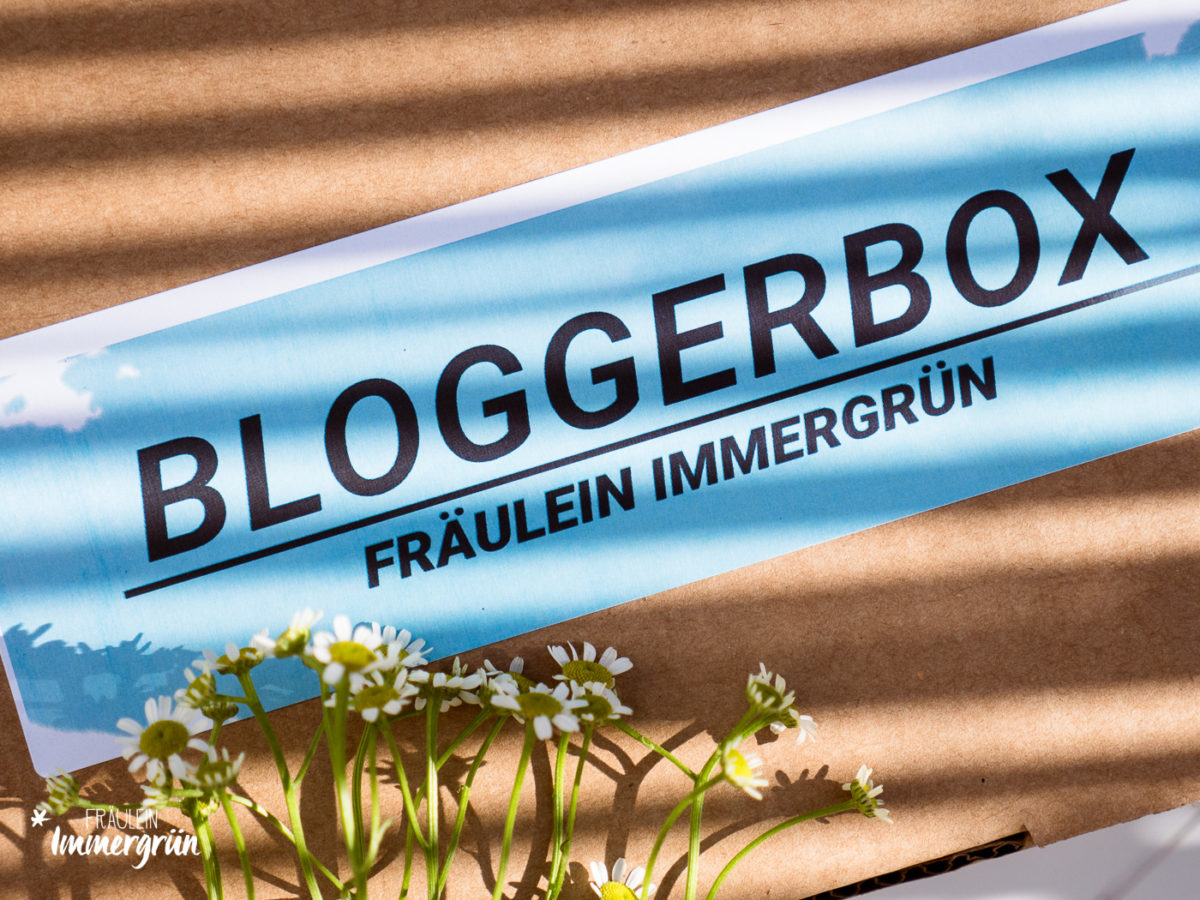 Naturkosmetik Box Bloggerbox Fräulein Immergrün bei Diesen Samstag